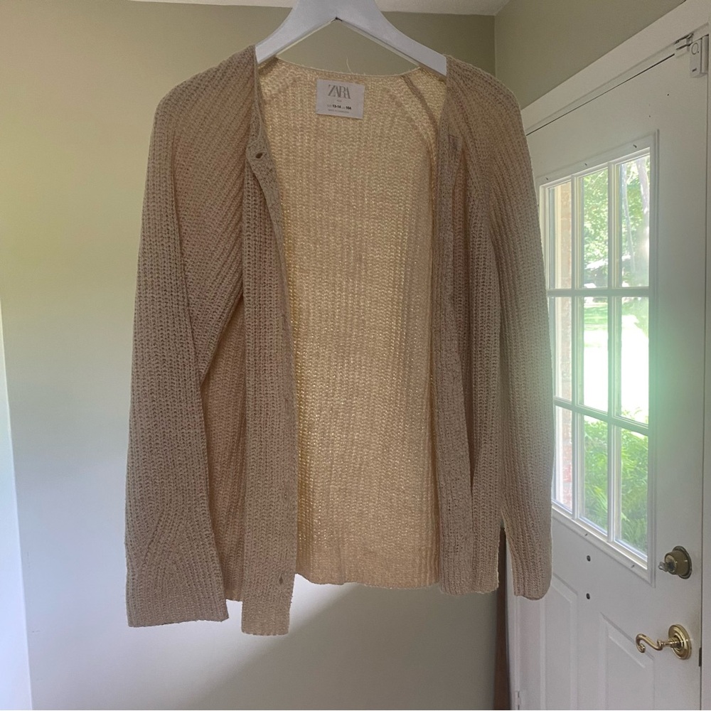 Zara Cream Cardigan- 13/14
